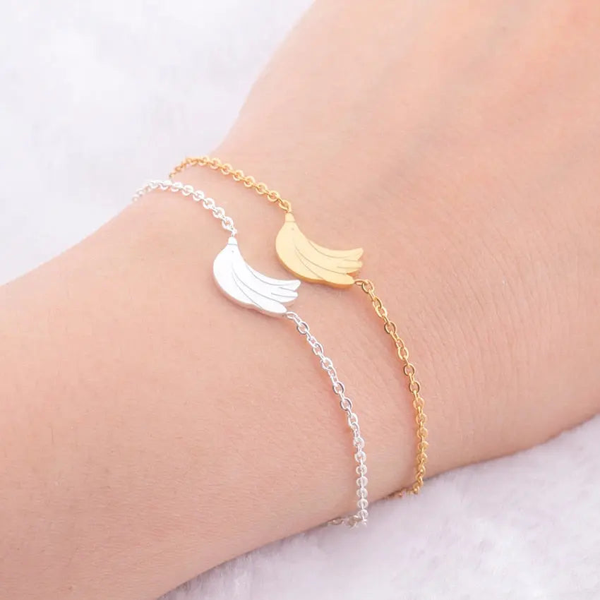Trendy Tropical Tiny Banana Layered Bracelet - GLR SHOPPING