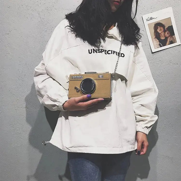 Camera Shape Fashion Shoulder Bag - GLR SHOPPING