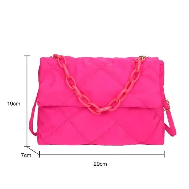 Fashion Large Tote Padded Handbags - GLR SHOPPING