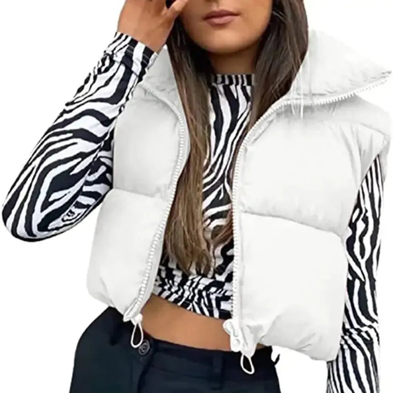 Quilted Vest Winter Coat Jacket GLR SHOPPING