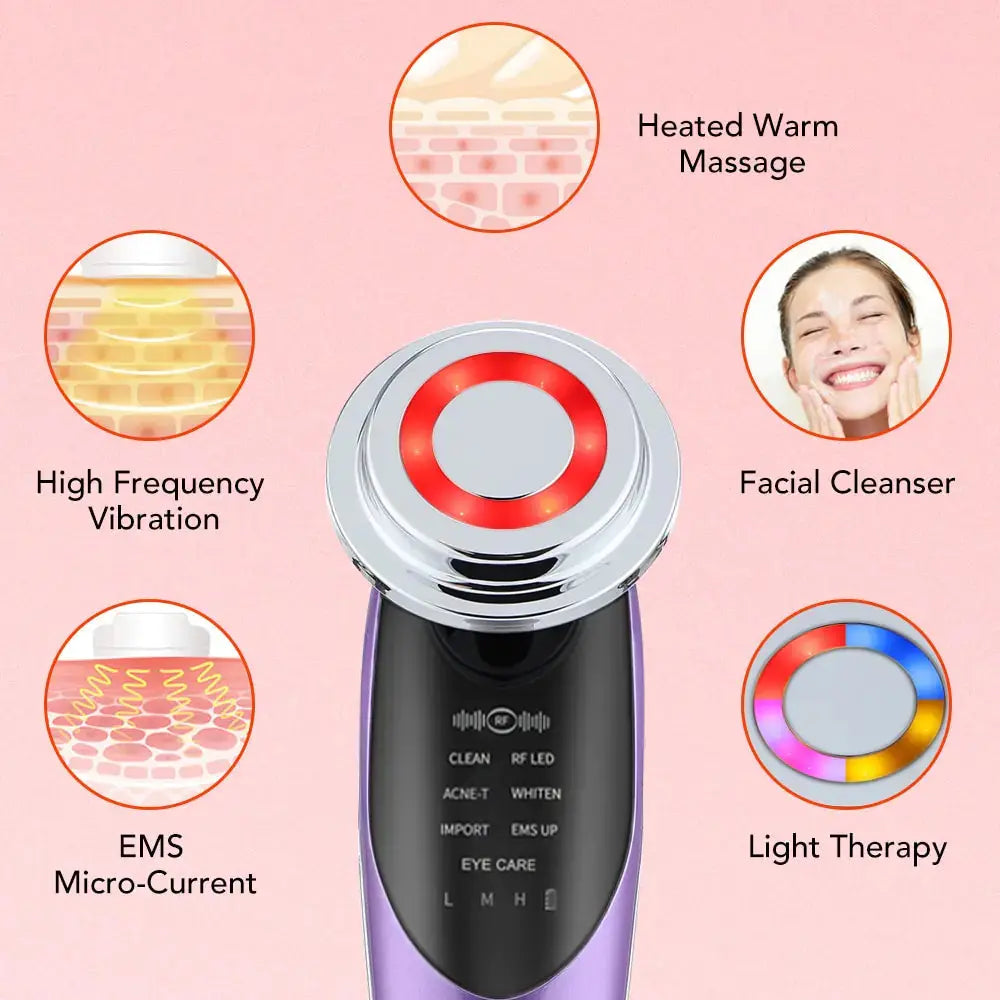 7 in 1 Face Lift Device Facial Massager GLR SHOPPING