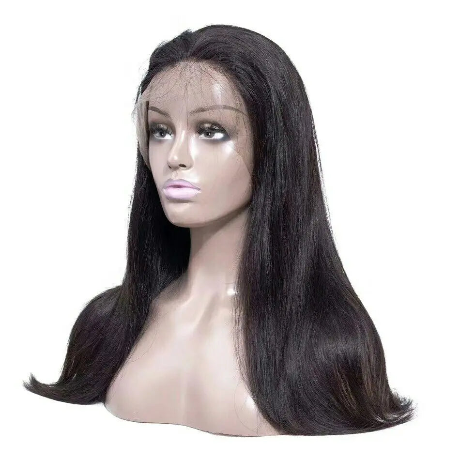 Transparent 13x1x6 Straight 13x4x1 T part Lace Frontal Human Hair Wigs - GLR SHOPPING