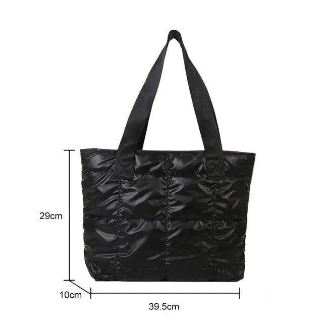 Fashion Large Tote Padded Handbags - GLR SHOPPING