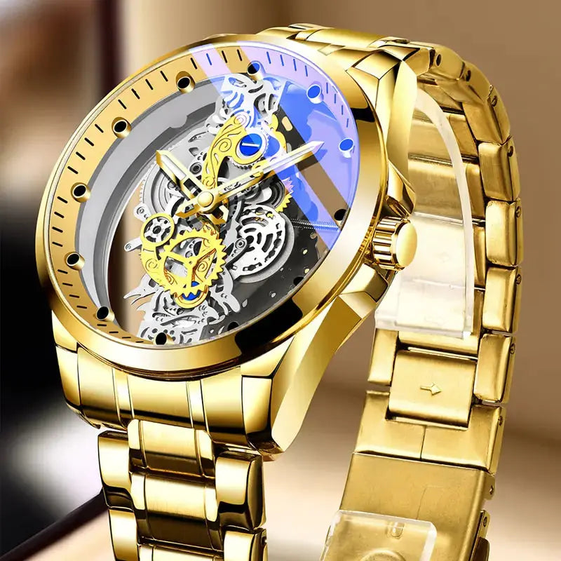 Skeleton Vintage Men's Watch - GLR SHOPPING