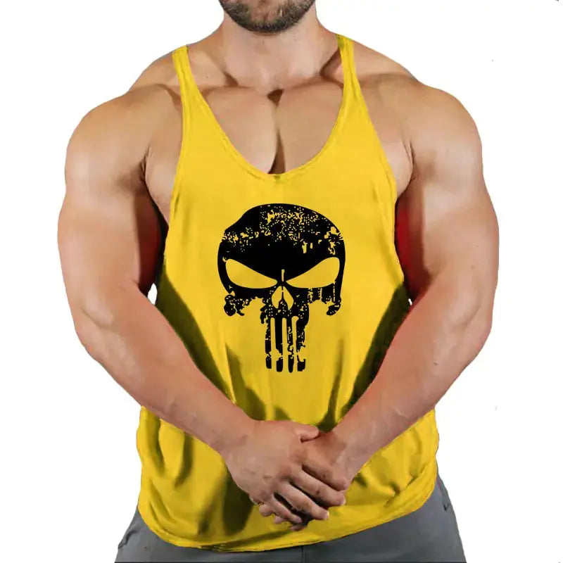Bodybuilding Suspenders Shirt for Men - GLR SHOPPING