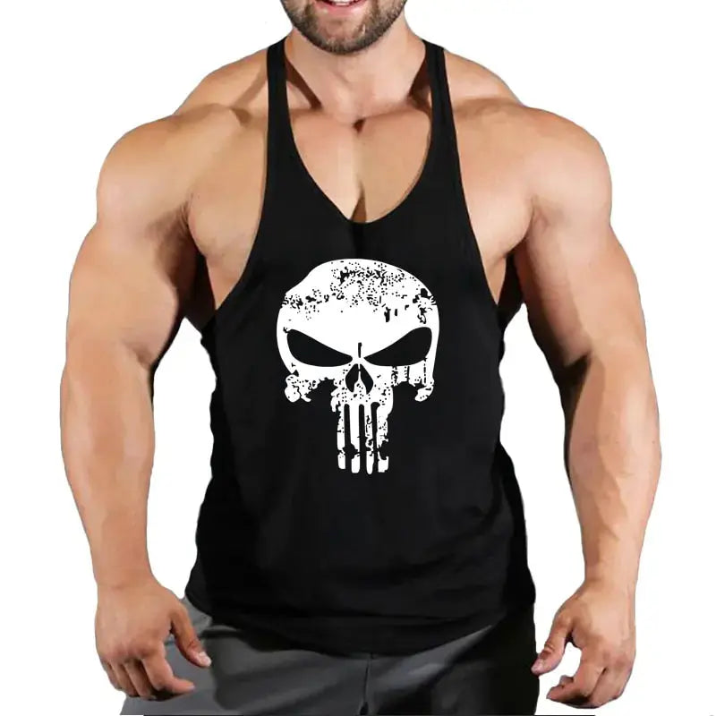 Bodybuilding Suspenders Shirt for Men - GLR SHOPPING