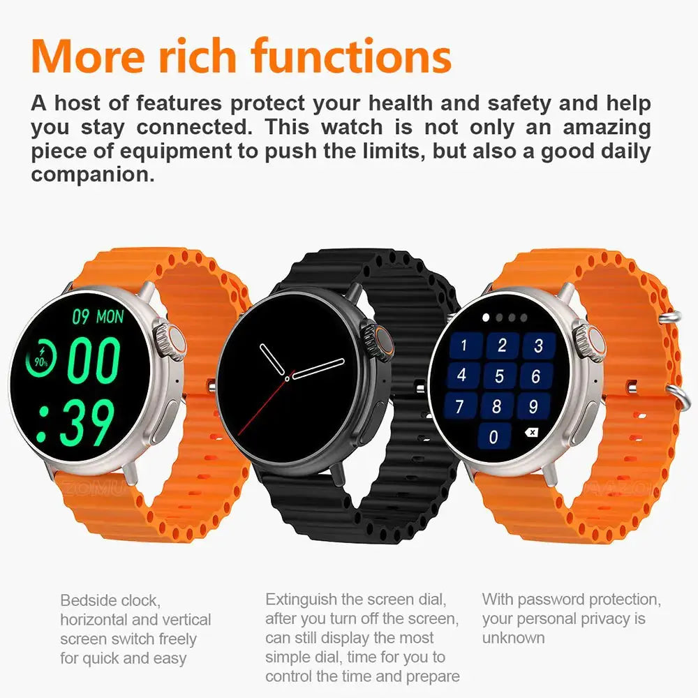 AMOLED 1.6 Inch Smart Watch - GLR SHOPPING