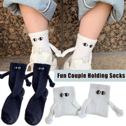 Magnetic Holding Hands Couple Socks GLR SHOPPING