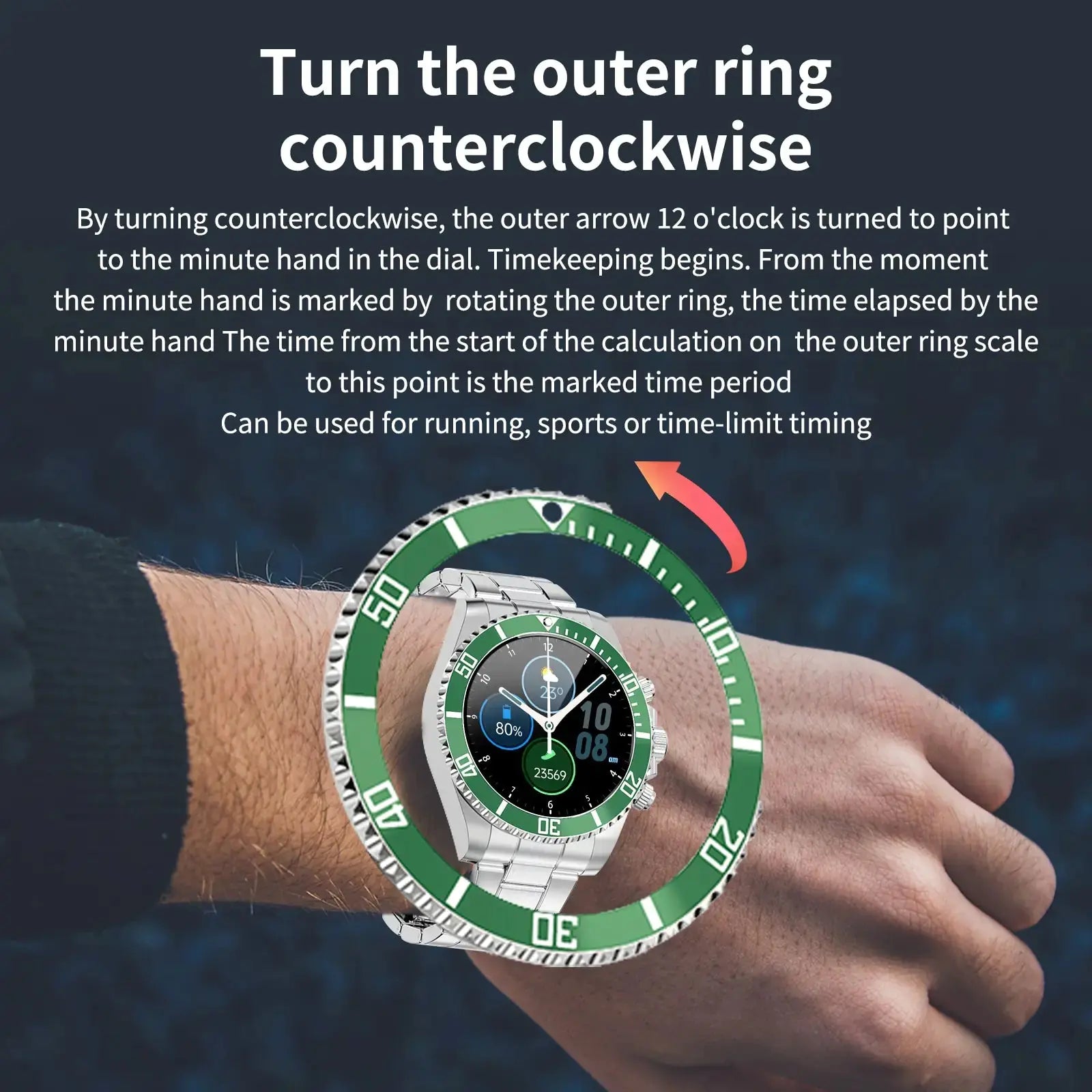 Men's Smart Watch Bluetooth Call Message Display - GLR SHOPPING