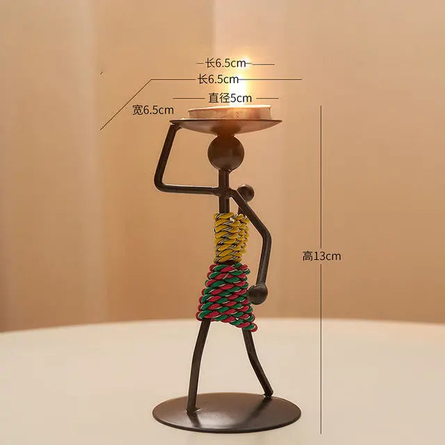 Lantern Shape Candlestick - GLR SHOPPING