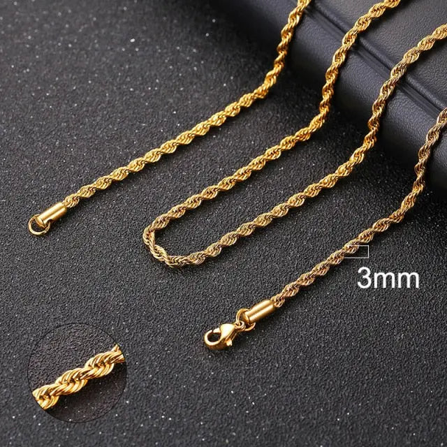 Cuban Chain Necklace for Men and Women - GLR SHOPPING