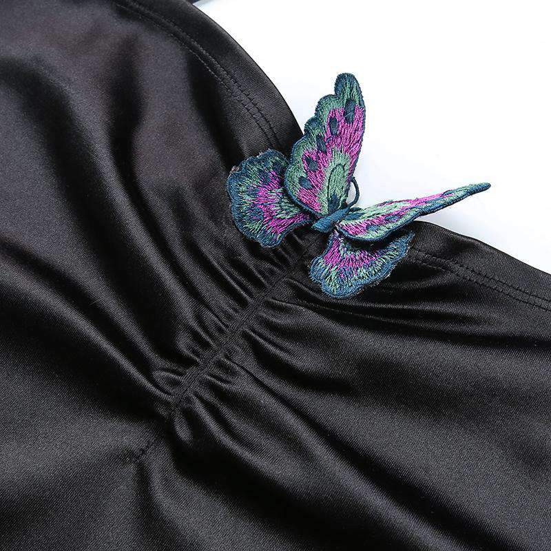 Willow Butterfly Mini Dress - GLR SHOPPING