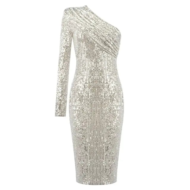 One Shoulder Dress - GLR SHOPPING