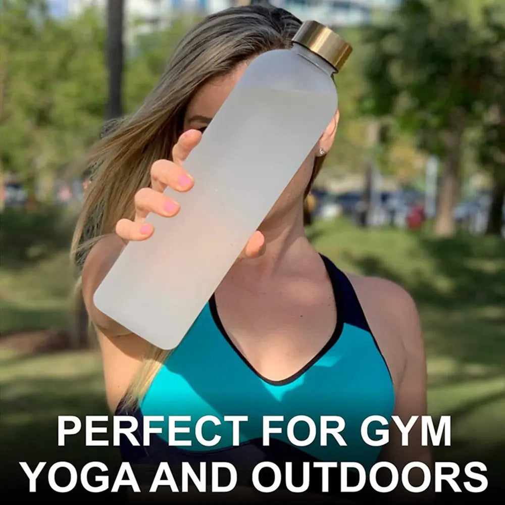 Water Bottle With Time Marker - GLR SHOPPING