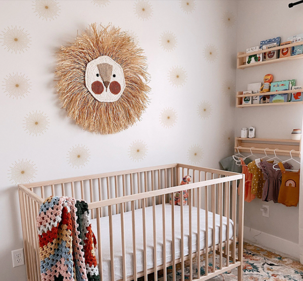 Boho Nursery Wall Stickers