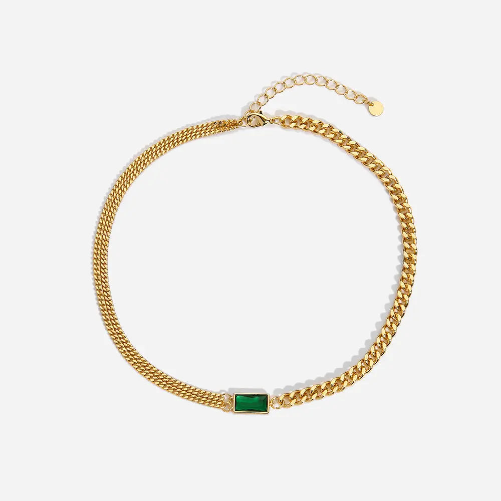 Green Stone Necklace - GLR SHOPPING