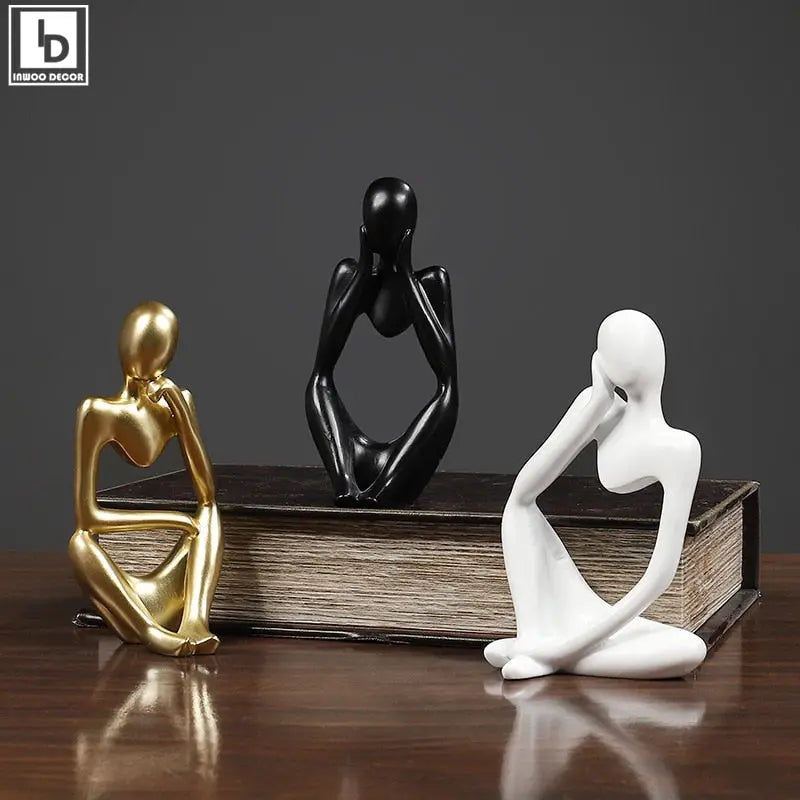 The Thinker Abstract Figurine - GLR SHOPPING