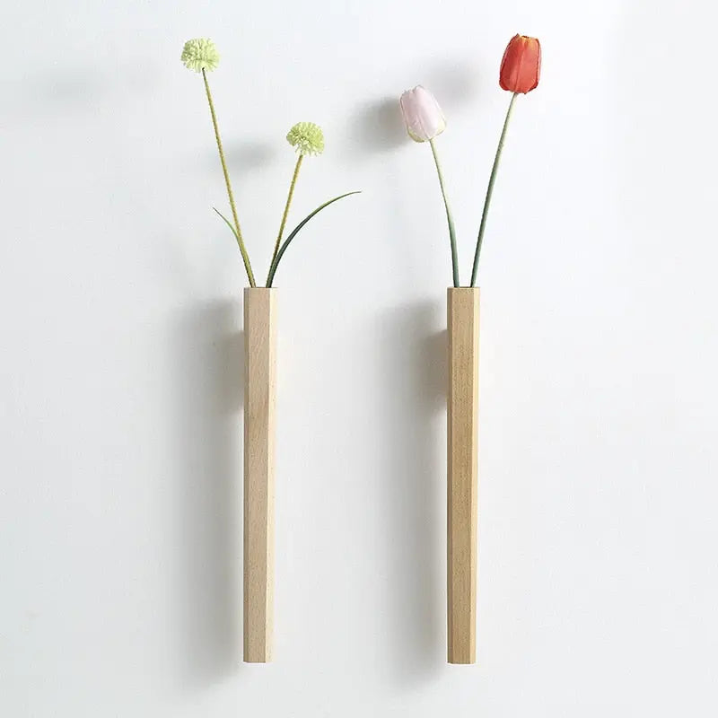 Wooden Hanging Vase - GLR SHOPPING