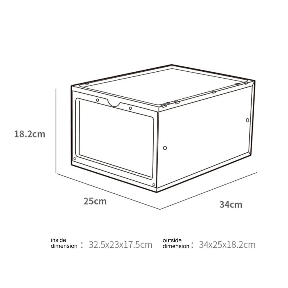 Dustproof Shoes Box - GLR SHOPPING
