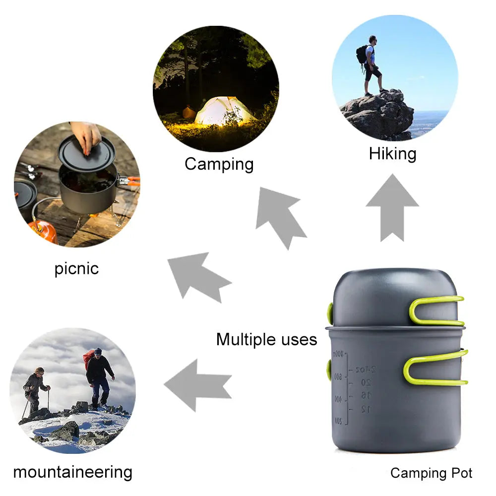Outdoor Camping Tableware Kit - GLR SHOPPING