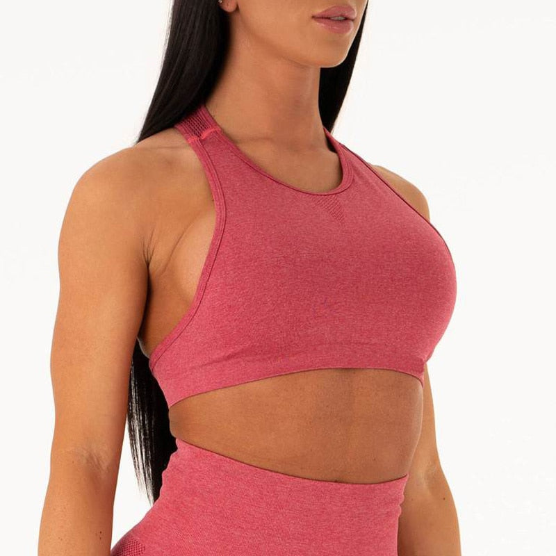 High Impact Seamless Sports Bra