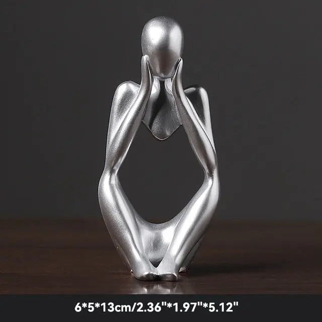 The Thinker Abstract Figurine - GLR SHOPPING
