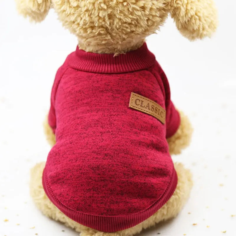Classic Warm Dog Clothes - GLR SHOPPING