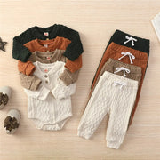 2Pcs Suit Toddler Long Sleeve Romper - GLR SHOPPING