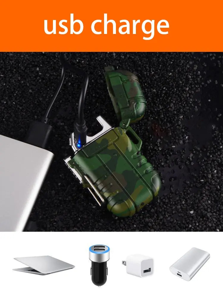 Waterproof USB Plasma Lighter - GLR SHOPPING