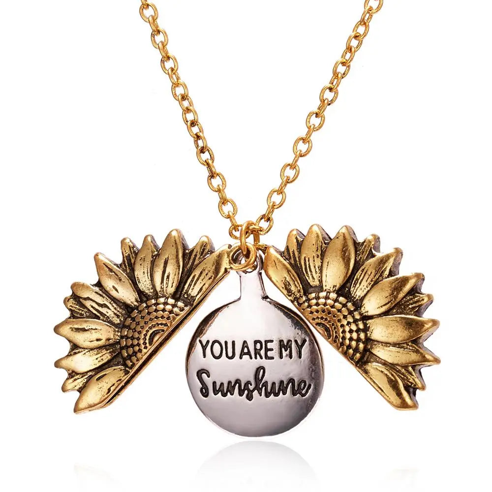 Sunflower Pendant Necklace - GLR SHOPPING
