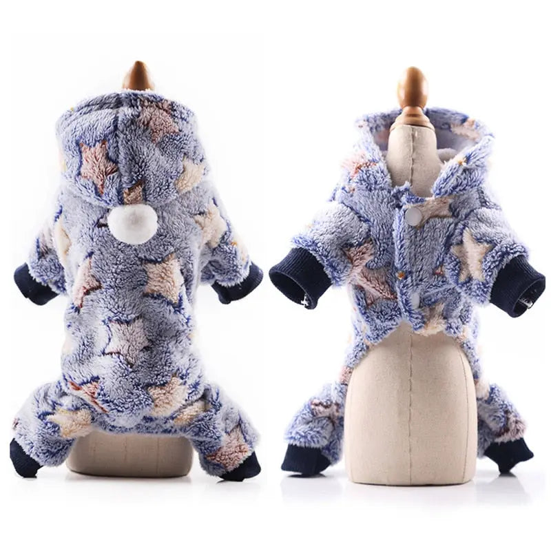Dog Clothes Pajamas Fleece - GLR SHOPPING
