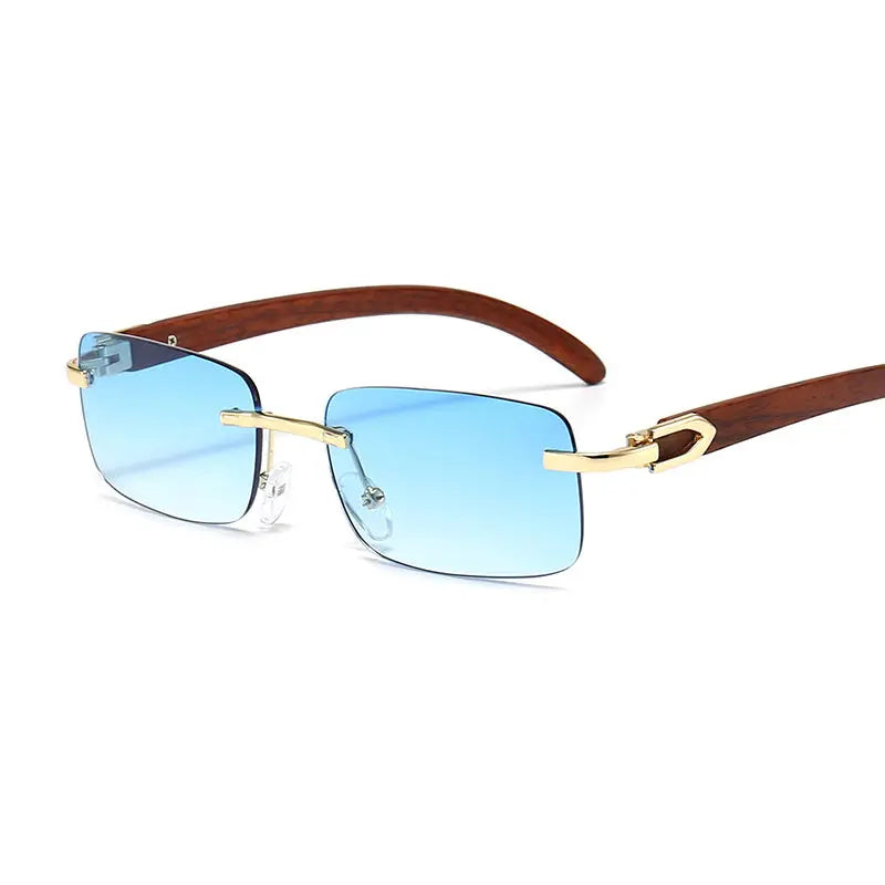 Rimless Steampunk Frameless Sunglasses - GLR SHOPPING