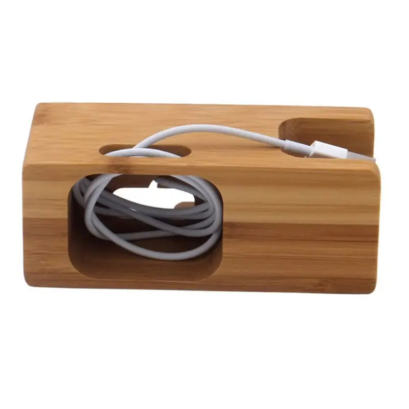 Wood Charger Station - GLR SHOPPING