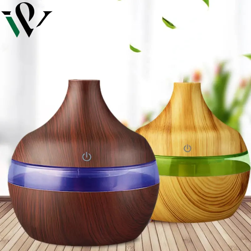 Wood Ultrasonic Air Humidifier - GLR SHOPPING