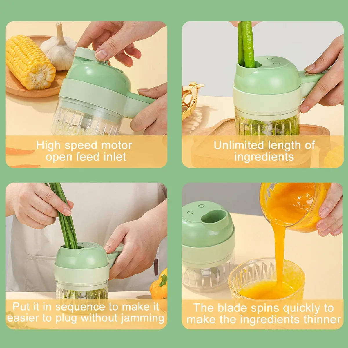CUBEHEXA™ Electric Vegetable Slicer - GLR SHOPPING