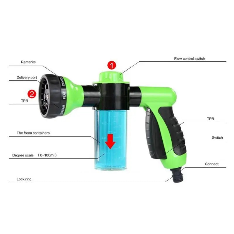 Car Foam Wash Gun - GLR SHOPPING