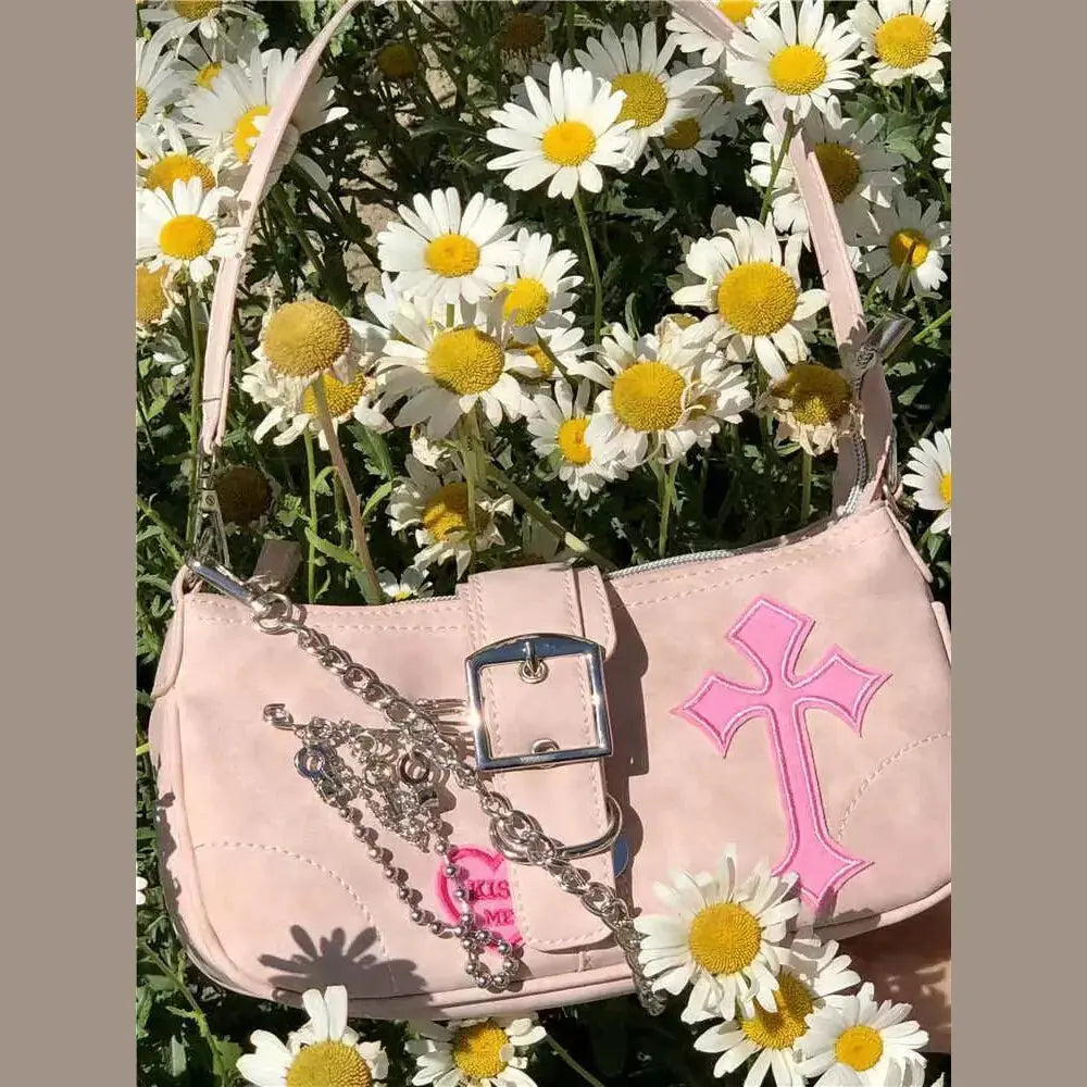 Trend Cross Patchwork Shoulder Bags - GLR SHOPPING