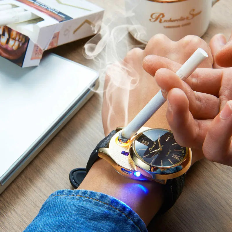 Premium Lighter Watch Rechargeable - GLR SHOPPING