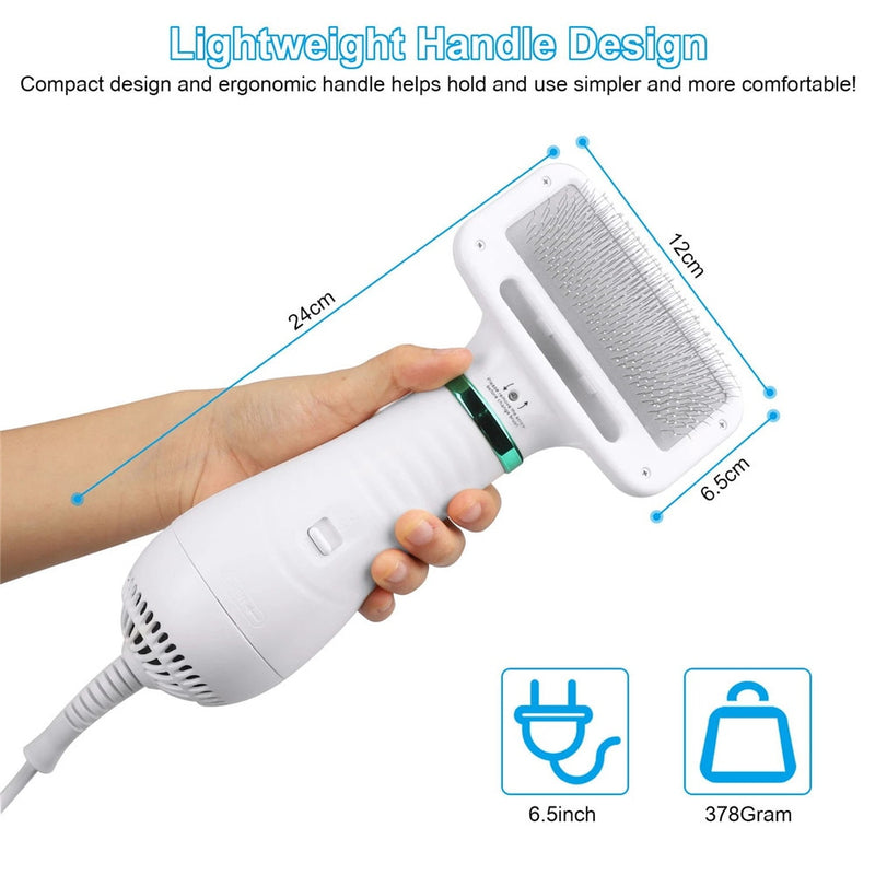 Portable Dog Dryer 2-In-1Hair Dryer For Dogs