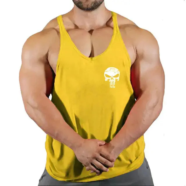 Bodybuilding Suspenders Shirt for Men - GLR SHOPPING