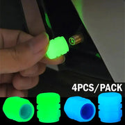 Fluorescent Night Glowing Valve Caps GLR SHOPPING
