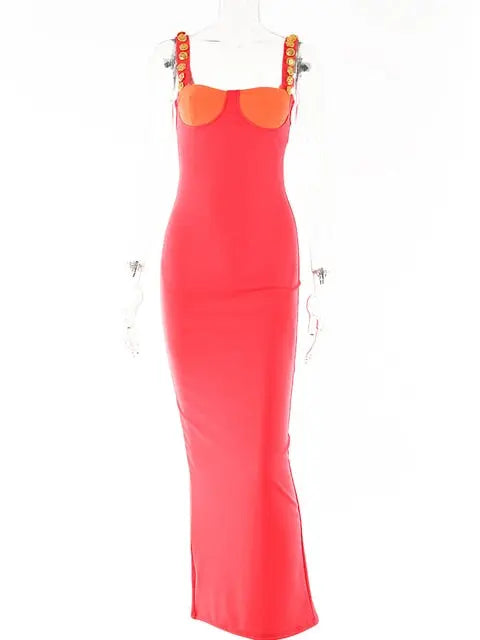 Elegant Strapless Sexy Maxi Dress - GLR SHOPPING