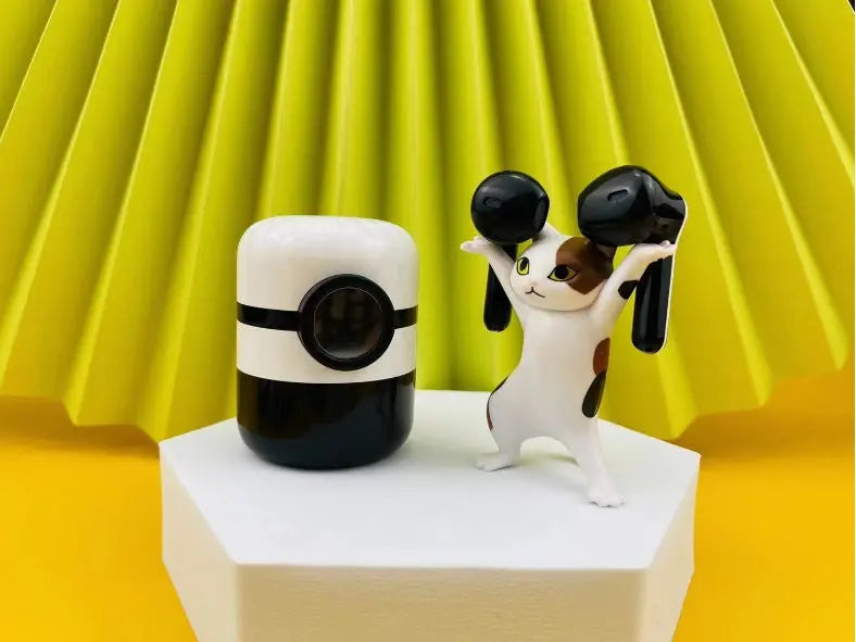 TWS Touch Digital Display Cartoon Binaural Stereo Headset - GLR SHOPPING