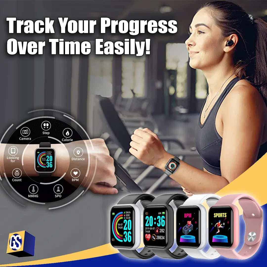 Waterproof 3Sport Fitness Smart Watch - GLR SHOPPING
