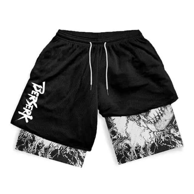 2 in-1 Compression Shorts for Men - GLR SHOPPING