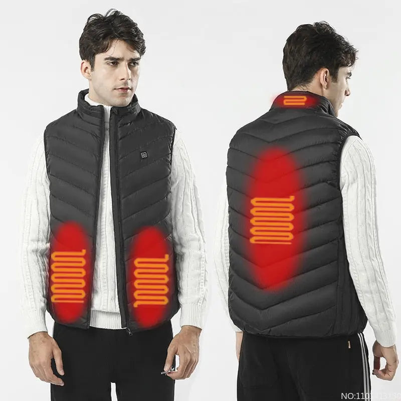 Camouflage Heating Vest - GLR SHOPPING