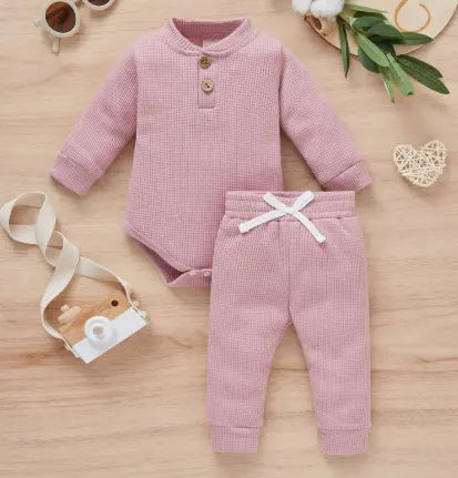 2Pcs Suit Toddler Long Sleeve Romper - GLR SHOPPING