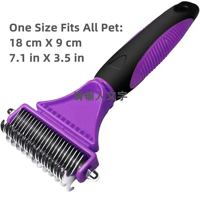 Pumpkin Pet Brush, Self Cleaning Slicker Brush - GLR SHOPPING