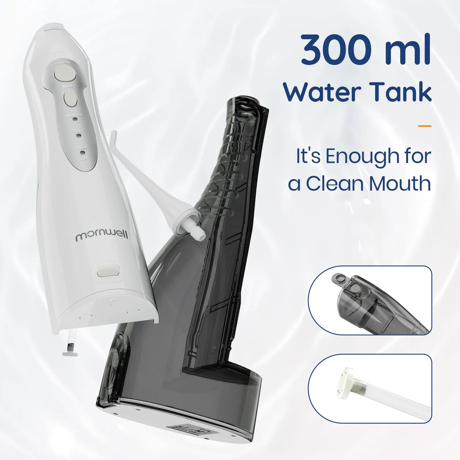 Oral Irrigator Water Flosser Portable Dental Water Jet 300ML - GLR SHOPPING