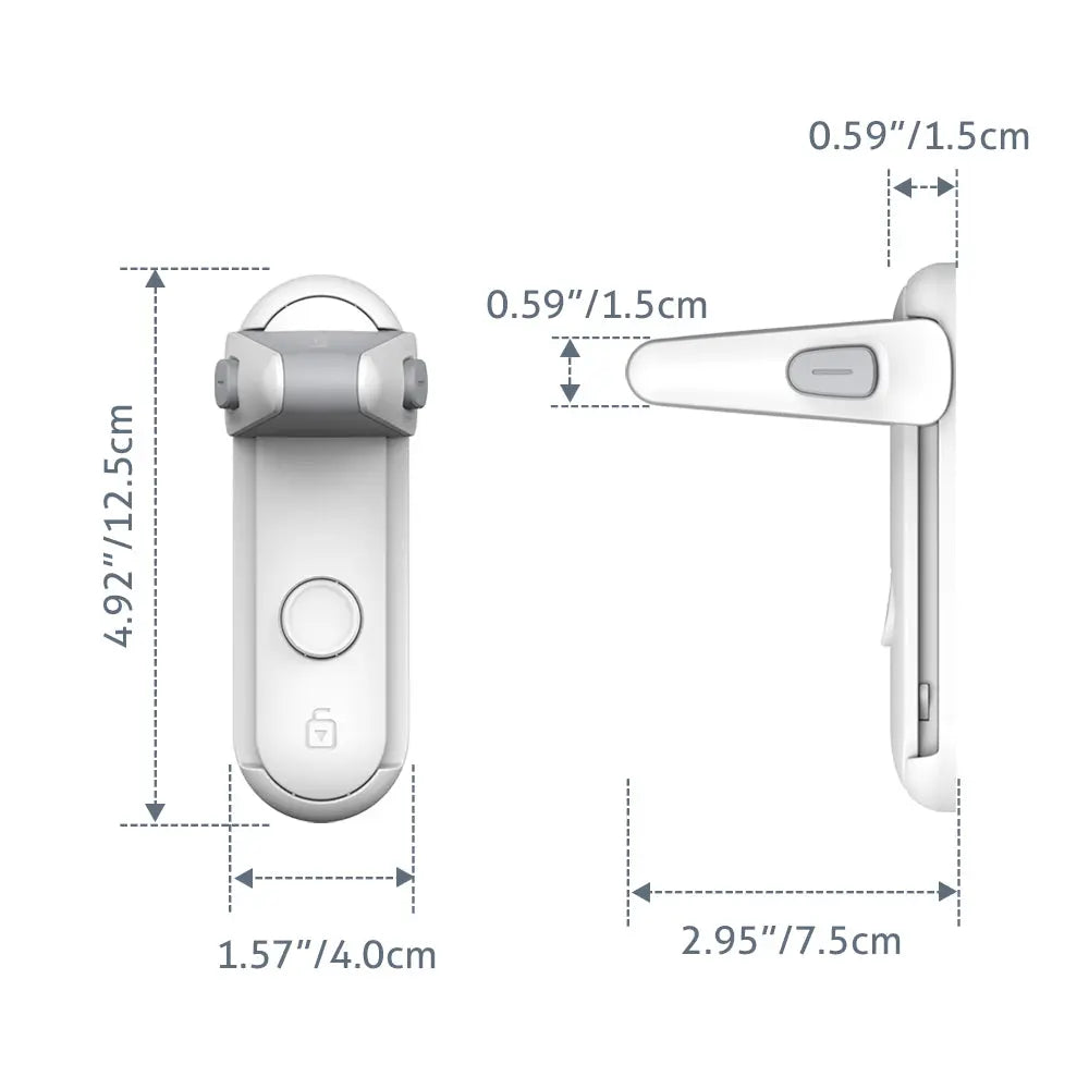 Baby Safety Door Lever Lock - GLR SHOPPING